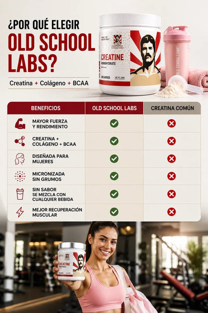 Old School Labs Creatina Monohidratada