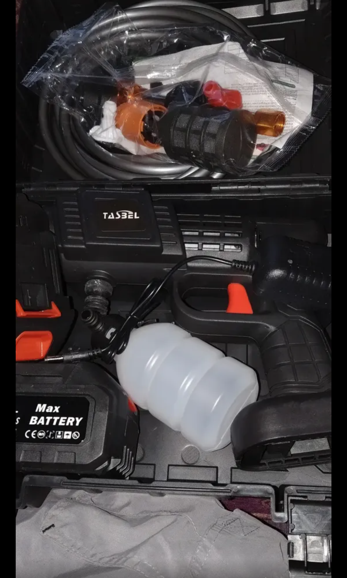 cliente pistola hidrolavadora